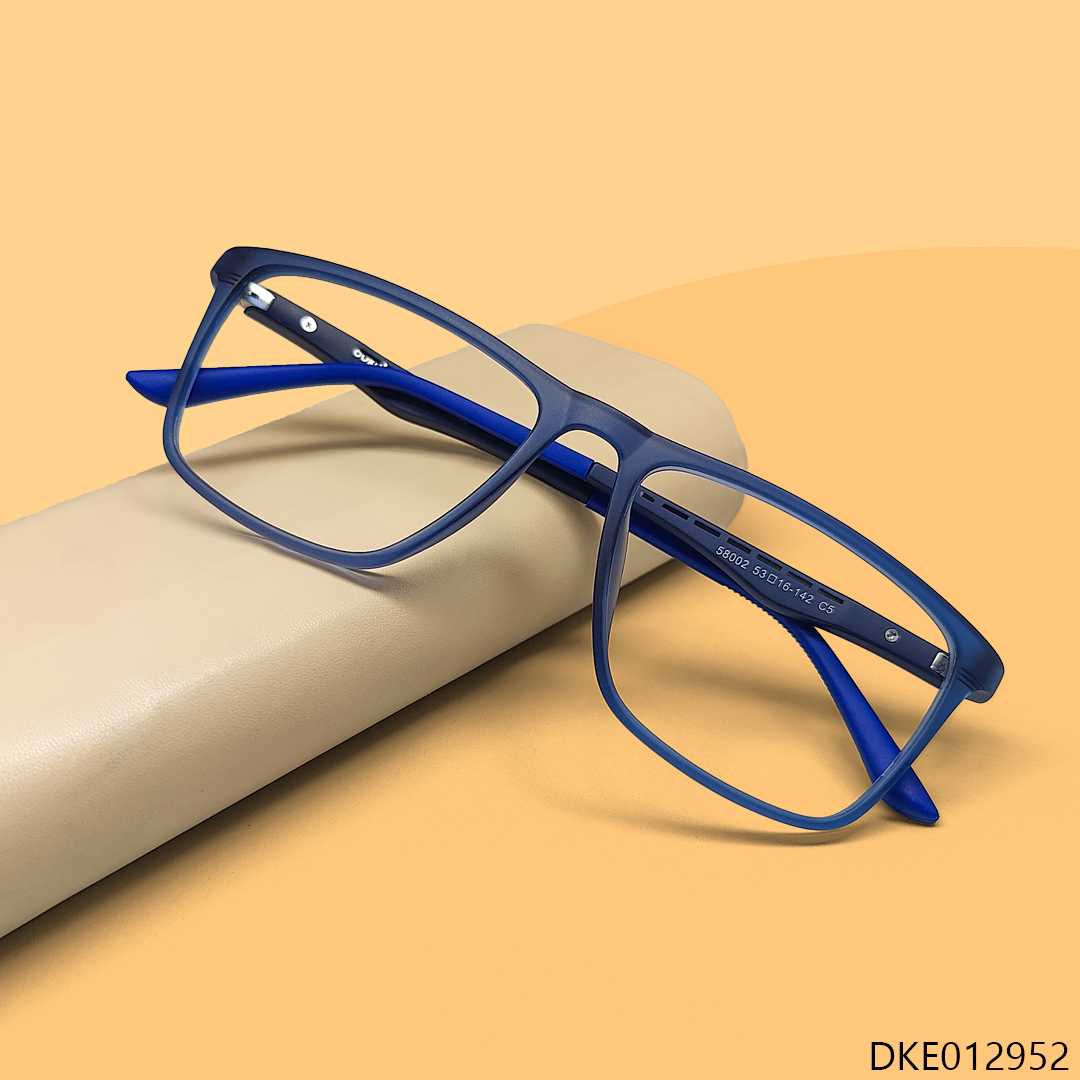 New Blue Color Square Shape TR90 Eyeglasses