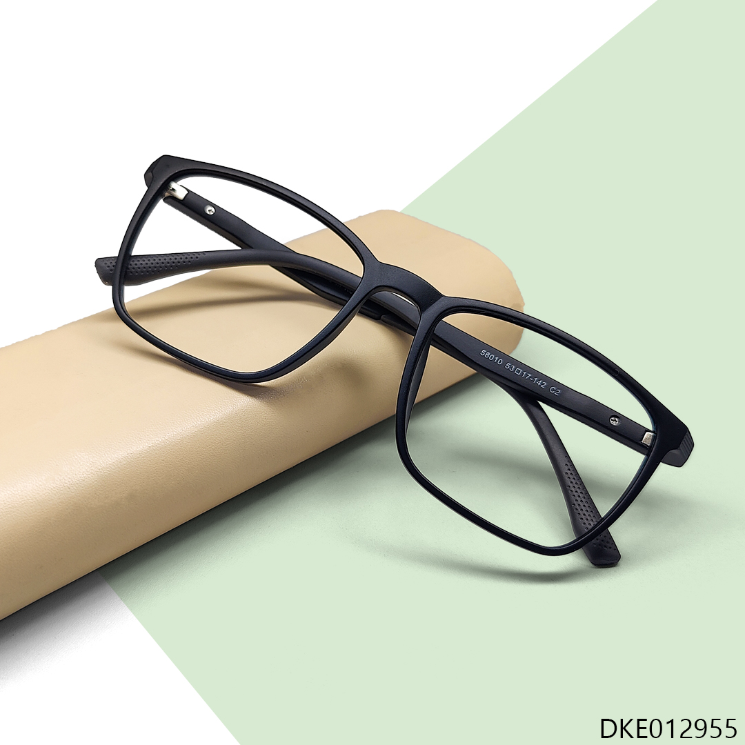 New Arrived Classy Black Square TR Eyeglass