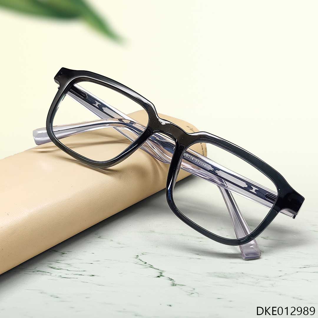 Black & Transparent Eyewear