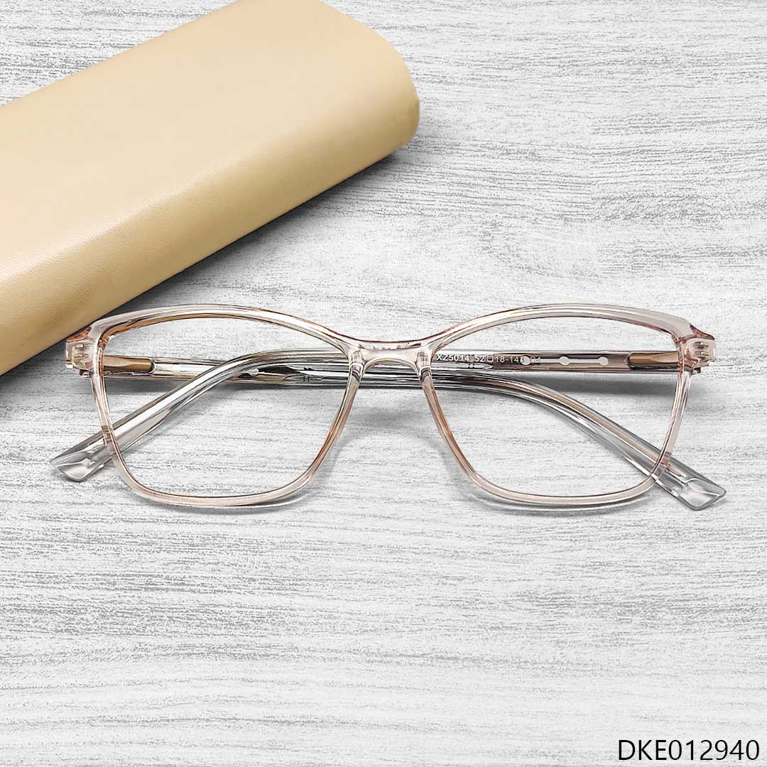 Transparent Color Women's Eyeglass