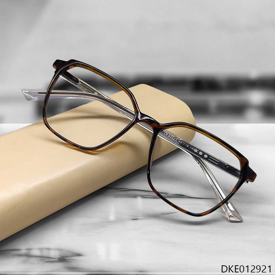 New Brown Transparent Women's Eyeglass