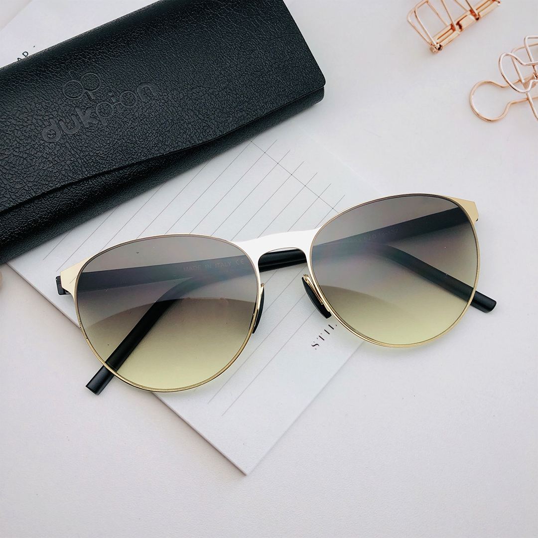 Semi Round Shape Stylish Sunglasses