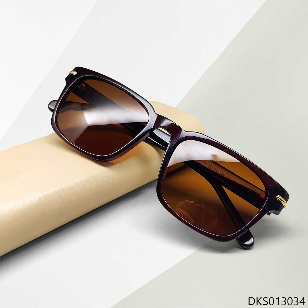 Brown Color Fashionable Branded Sunglass