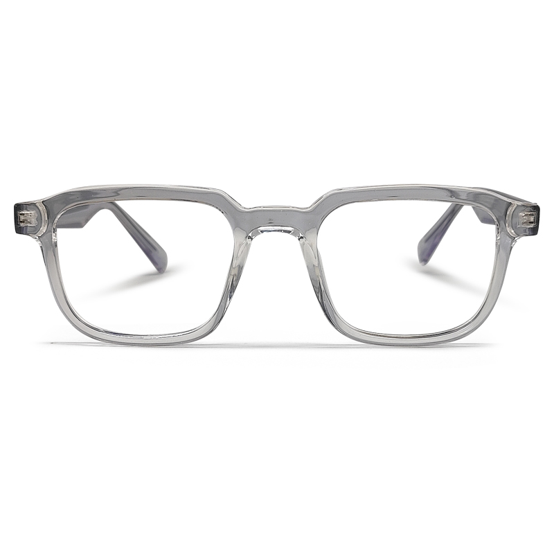 Transparent Color Fiber & Metal Eyewear