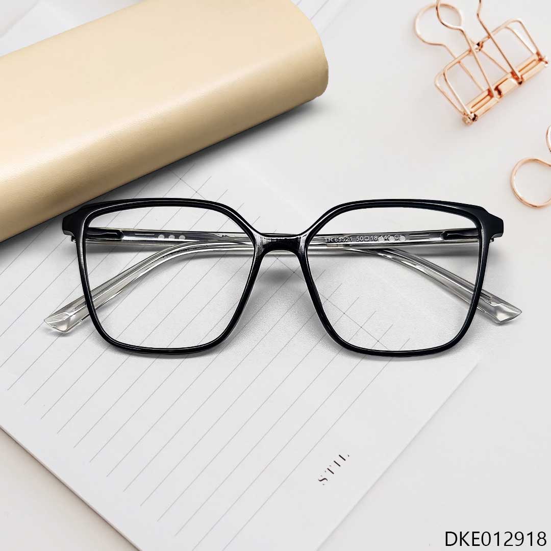 Glossy Black Premium Eyeglasses