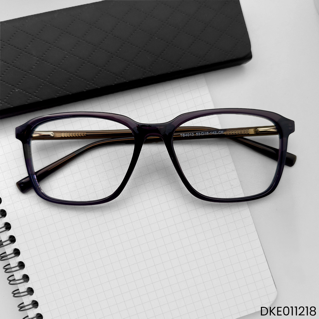 Modern Rectangular Eyeglass Frame