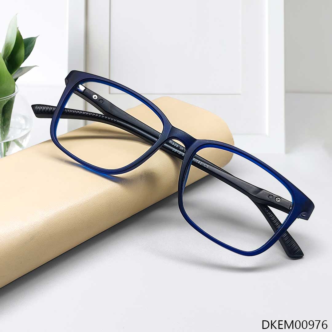 Blue Color Flexible TR90 Eyeglass
