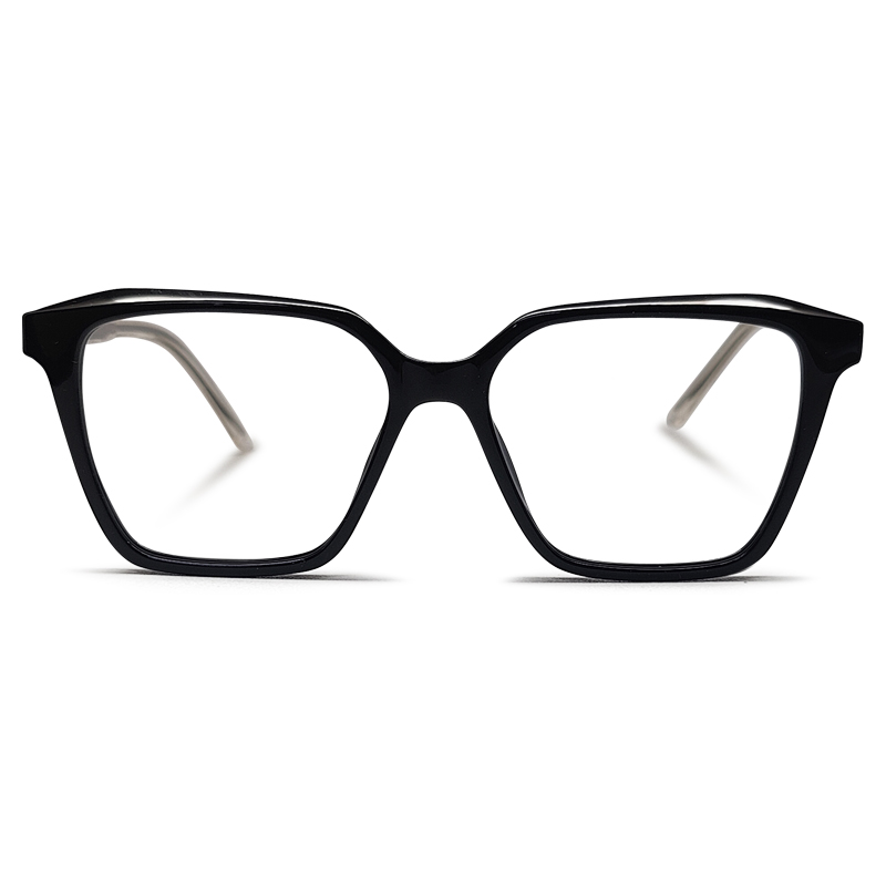 Black Transparent Stylish Eyeglass