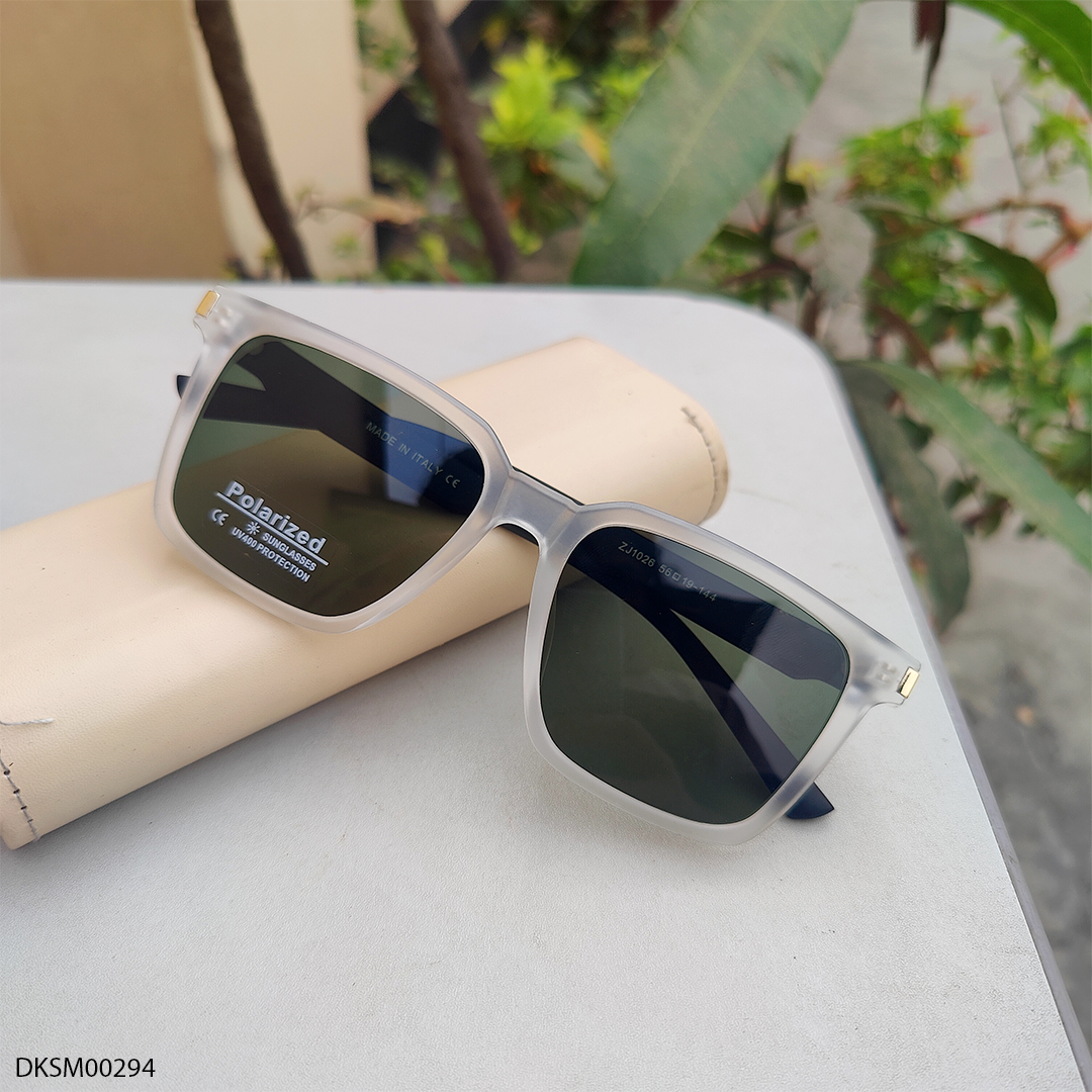 Transparent Color Stylish Polarize Sunglasses