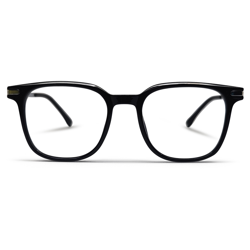 Black Color Fiber Built Eyeglass