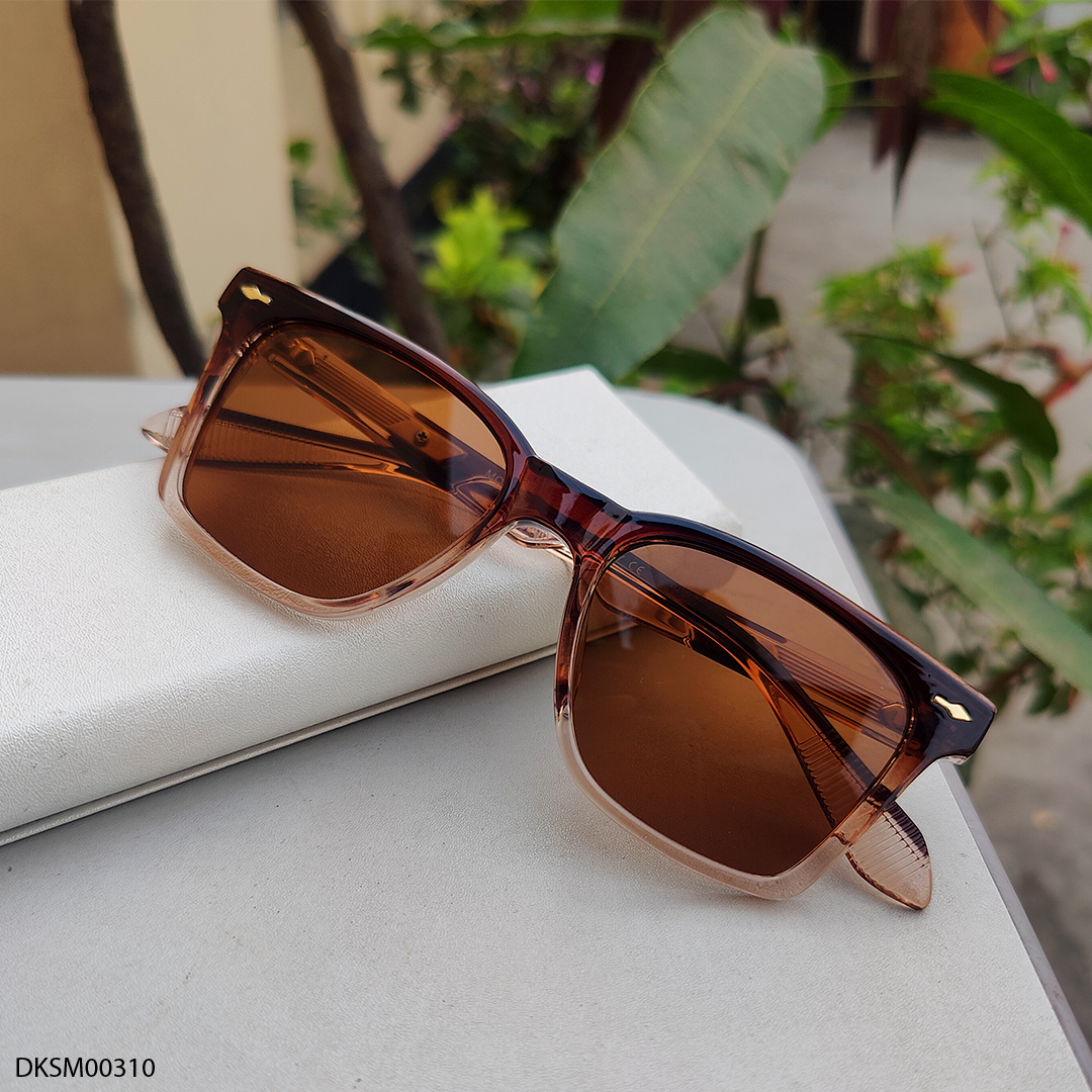 Premium Quality Brown Transparent Color Sunglass