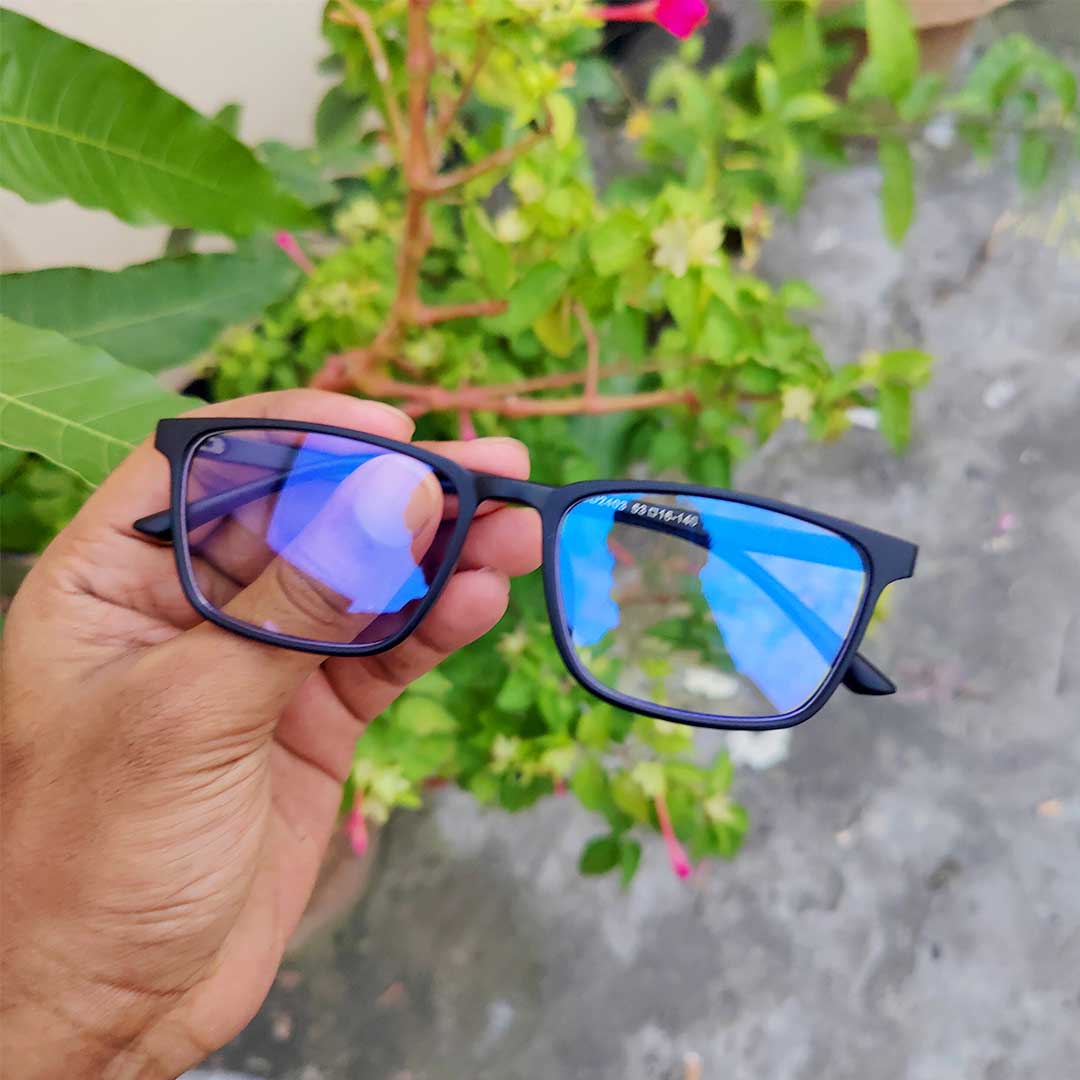 Light Weight Matte Black Eyeglasses 2026