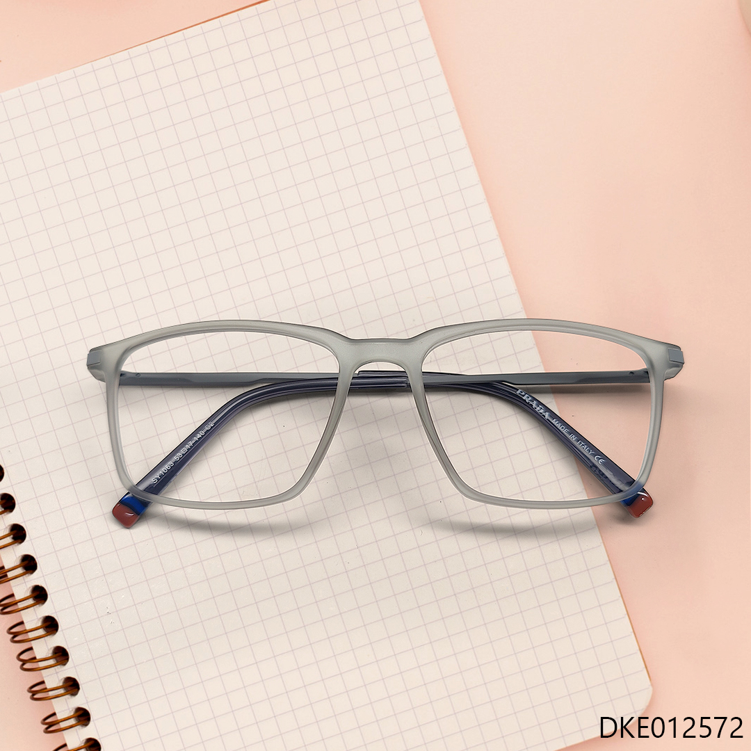 New Matte Transparent Color Eyeglasses