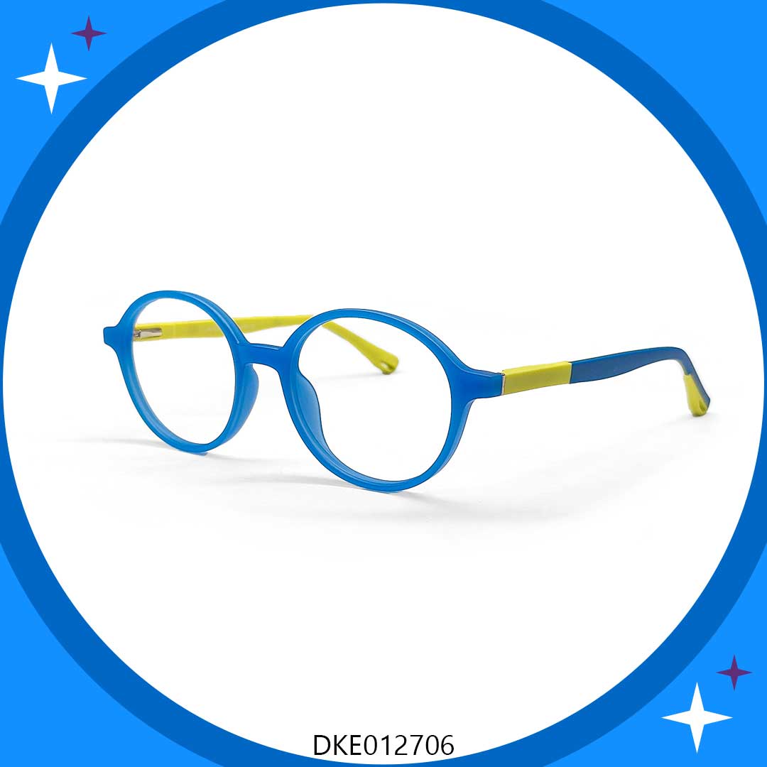 Mixed Color Round Shape Eyeglass