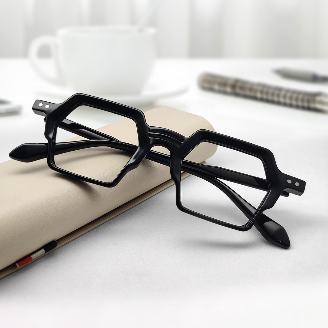 New Stylish Geomateic Shape Eyeglasses