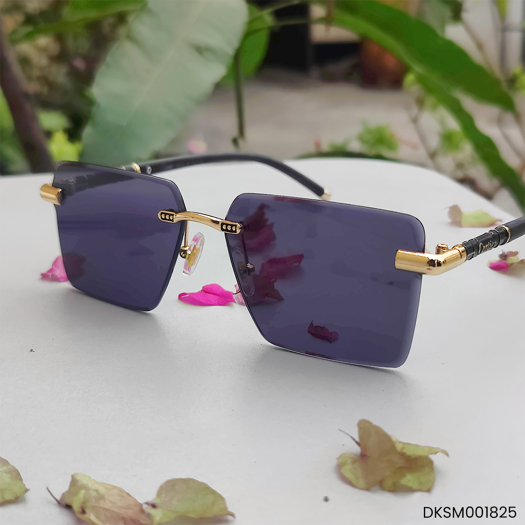 Unique Design Rimless Sunglasses