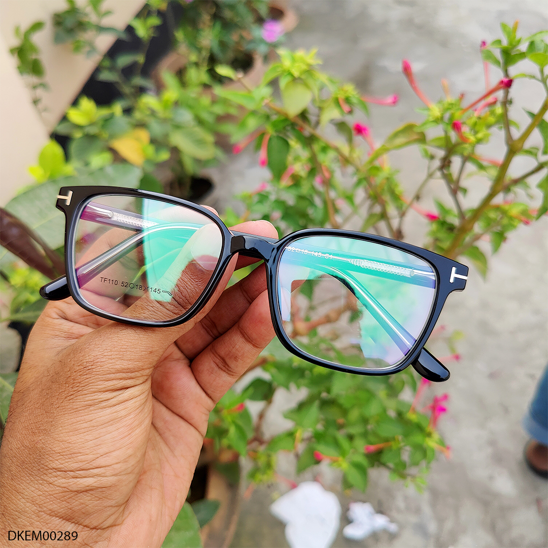 Light Weight Glossy Black Eyeglass