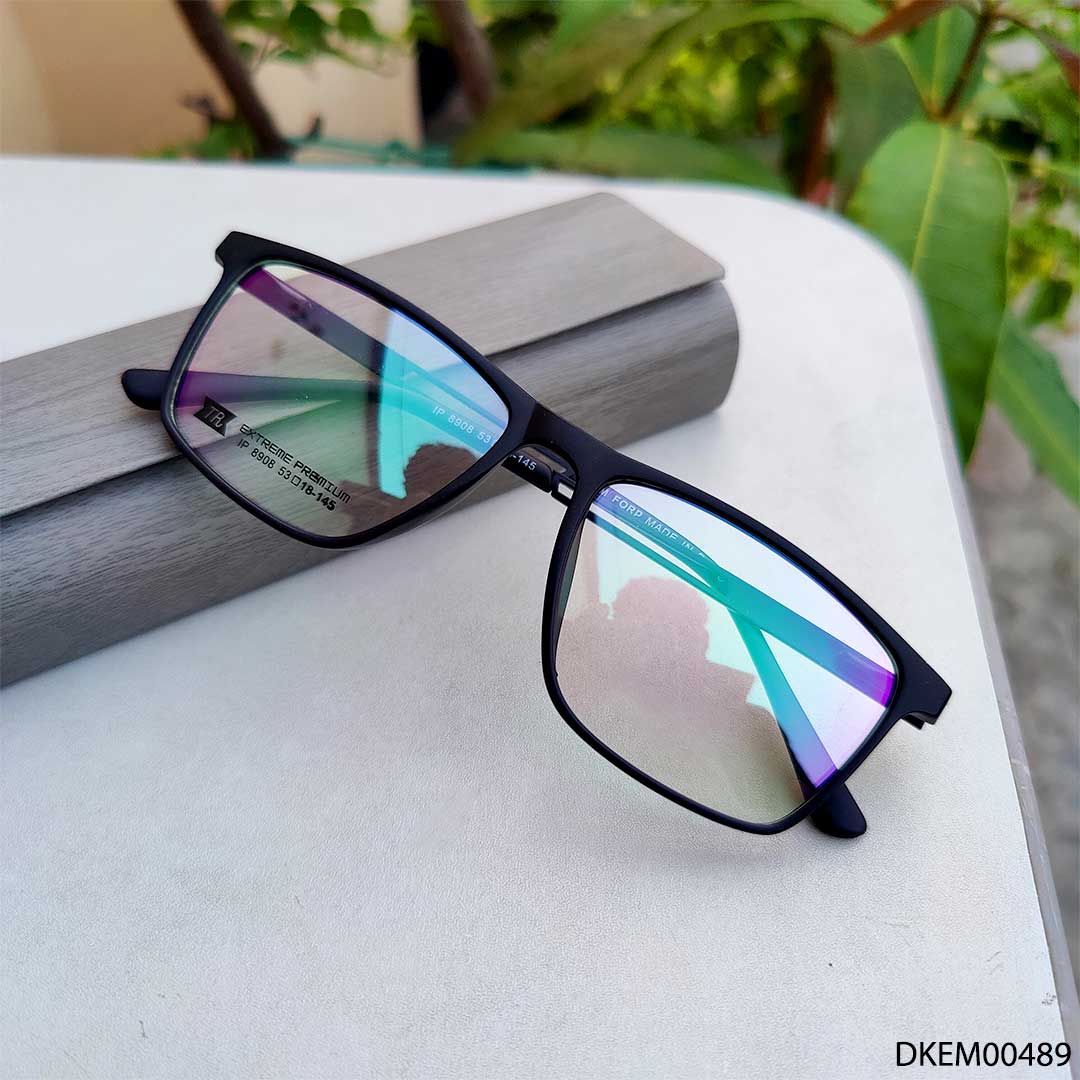 Matte Black New Arrived Eyeglasses