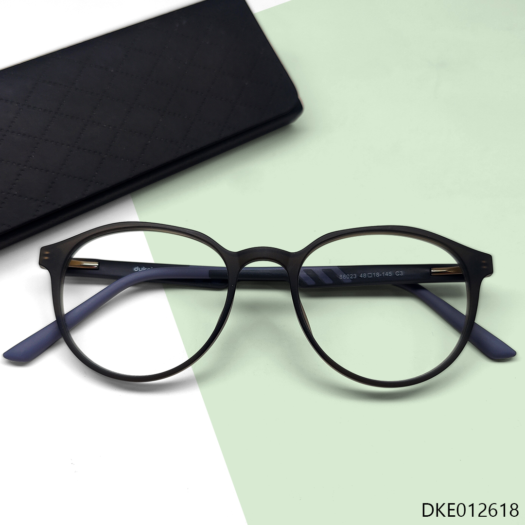 Semi Round Matte Finished Eyeglasses