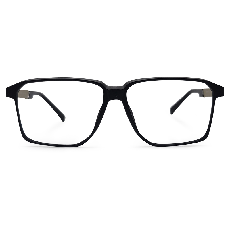 Metal and Fiber Built Eyeglass