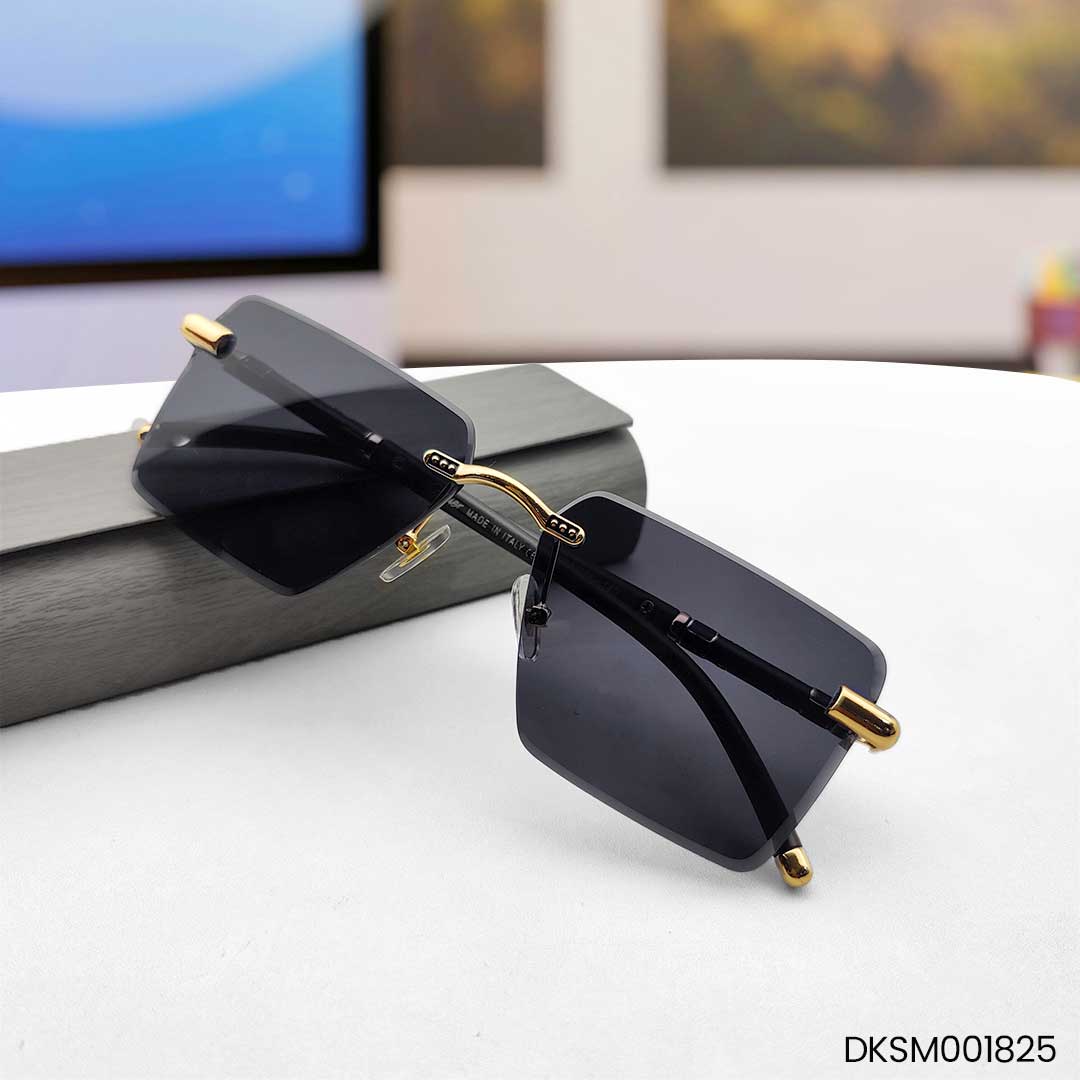 Unique Design Rimless Sunglasses