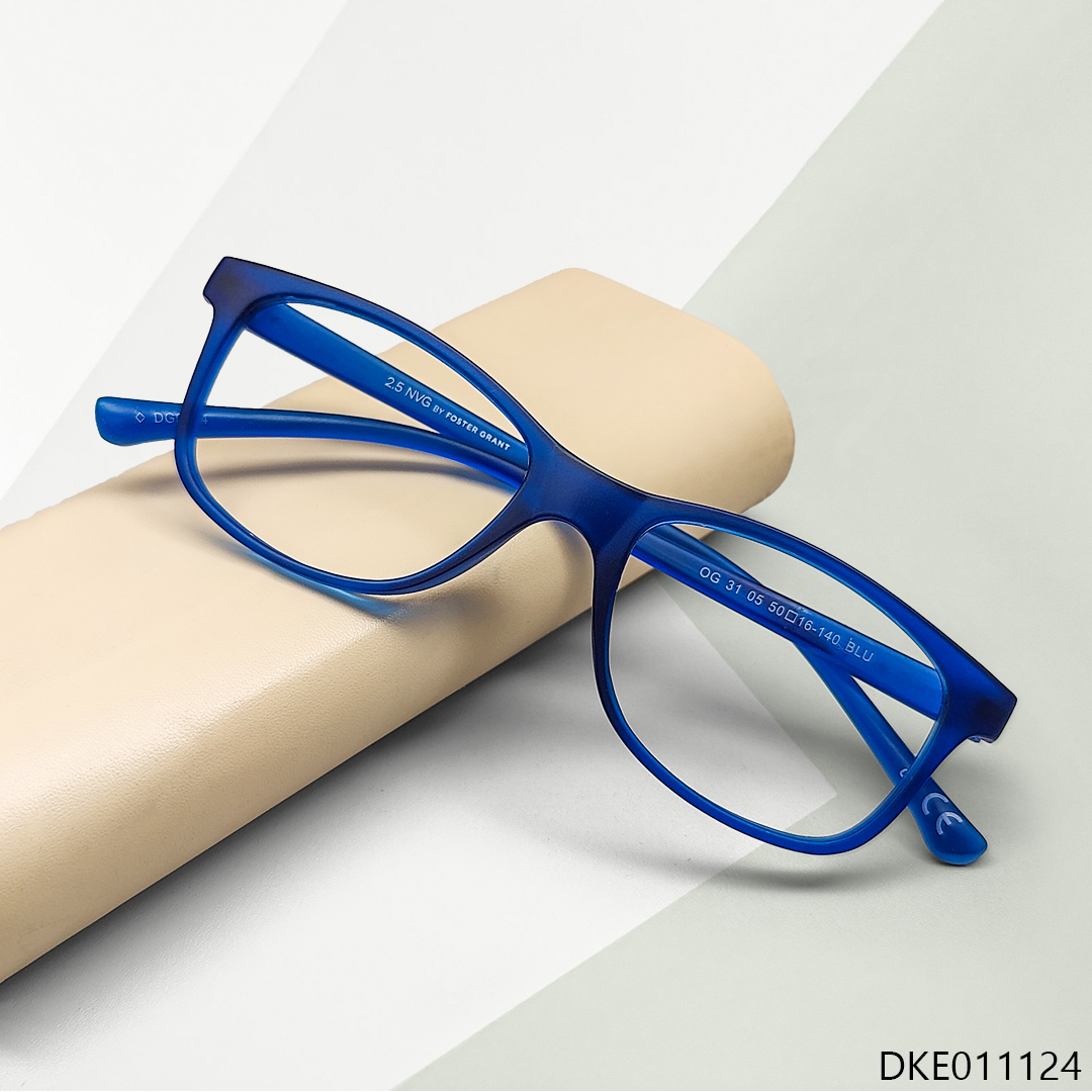 Unique Blue Color Flexible Eyeglass
