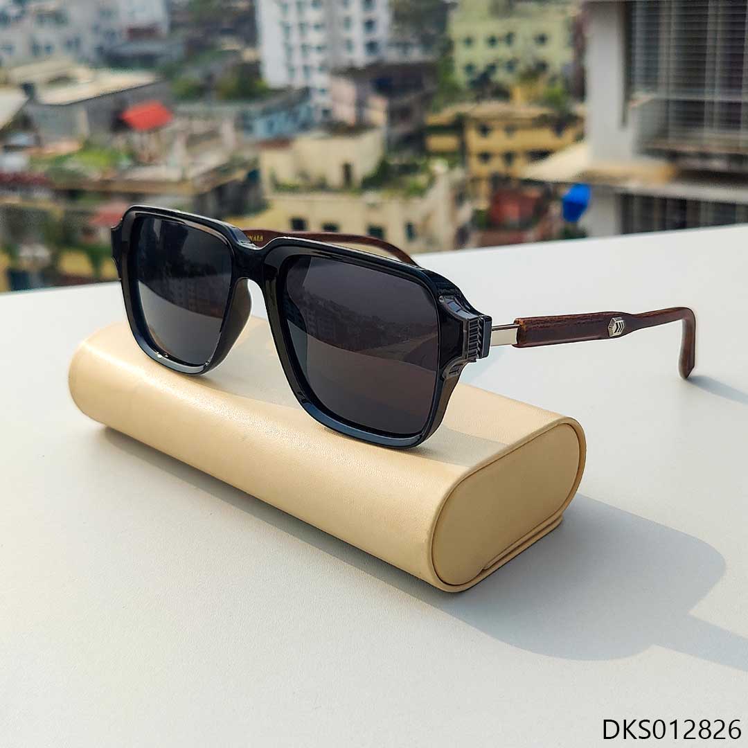 New Arrival Wooden Texture Sunglass
