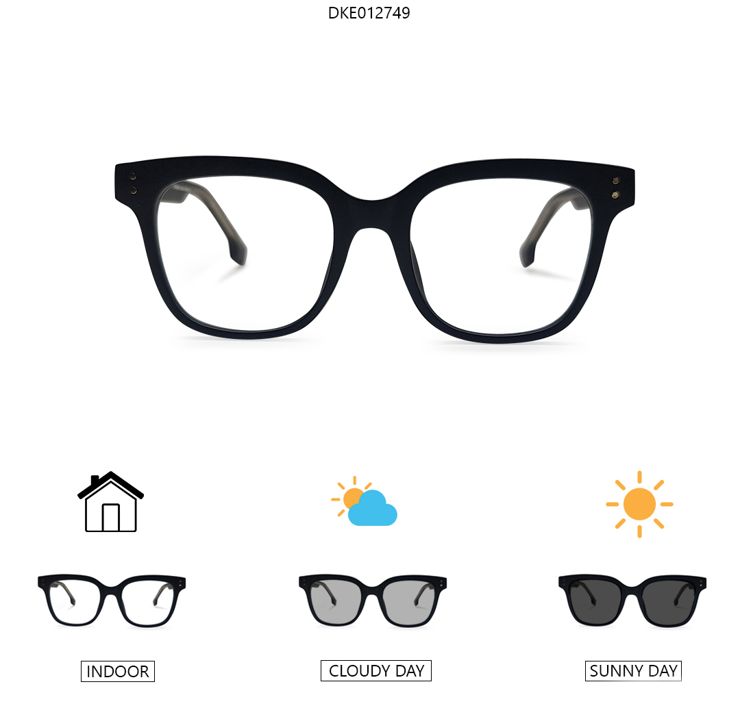 Bold Design Fiber & Metal Photochromic Glass