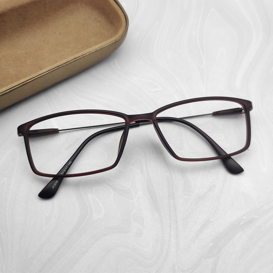 Trendy Recrengular Eyeglasses
