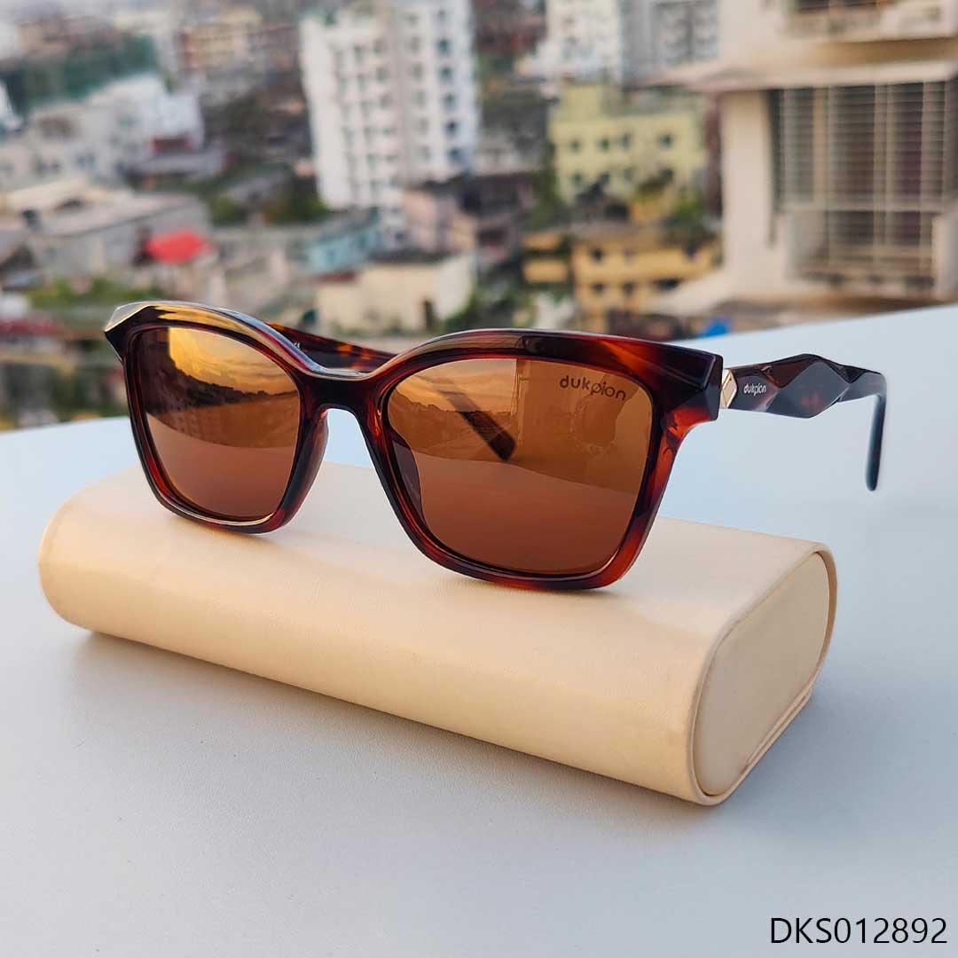 Tiger Print Unique Woman Sunglass