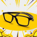Black Color Flexible & Comfortable Baby Eyeglasses