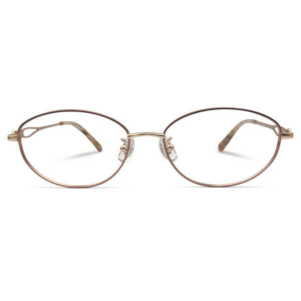 New Premium Quality Oval Shape Metal Eyeglasses Frame