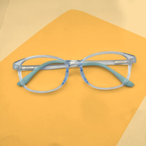 Premium Quality Oval Transparent Baby Eyeglasses