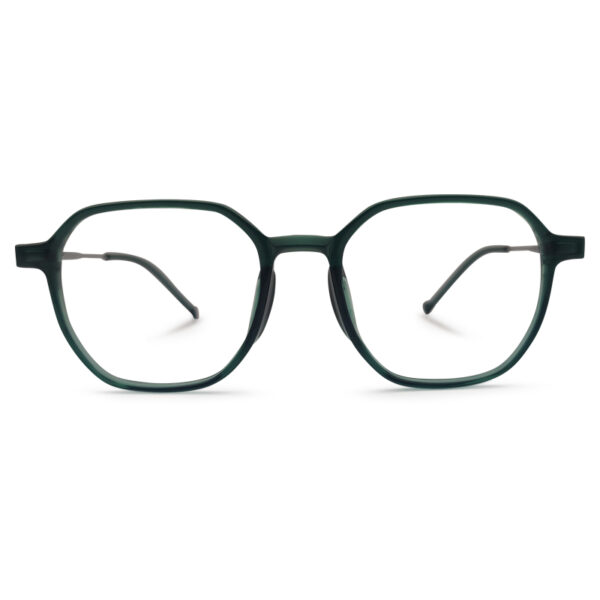 New Arrived Unique Design Green Colour Eyeglasses Frame