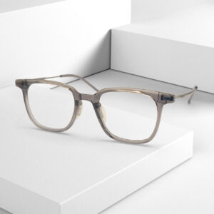 High Quality Metal & Fiber Mixed Transparent Eyglasses