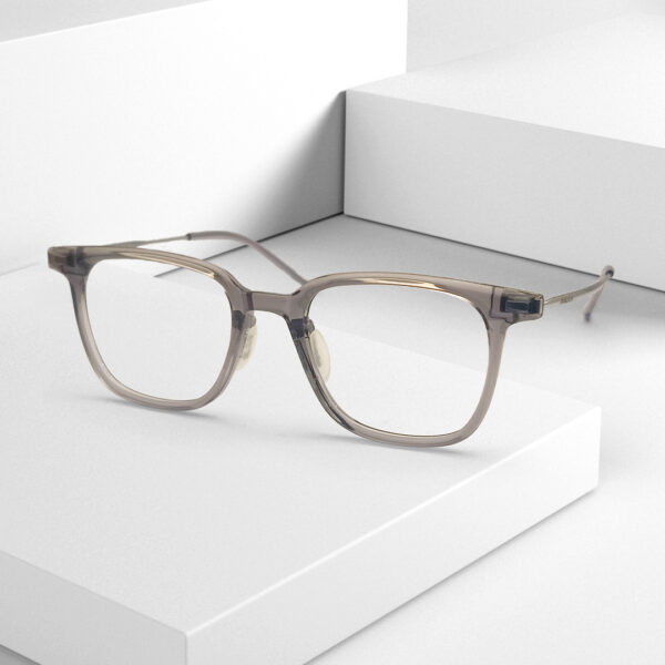 High Quality Metal & Fiber Mixed Transparent Eyglasses