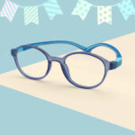 New Oval Shape Flexible Baby Eyeglasses