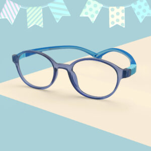 New Oval Shape Flexible Baby Eyeglasses