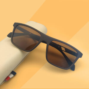 New Arrived Brown Colour Square Shape Sunglasses