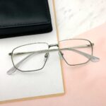 Premium Metal Material Men's Eyeglasses