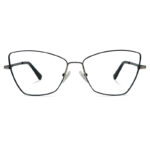 Cate Eye Metal Material Eyeglasses