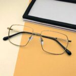Metal Material Stylish Men’s Eyeglasses