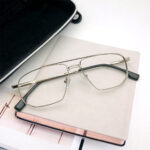 Metal Material Stylish Men’s Eyeglasses