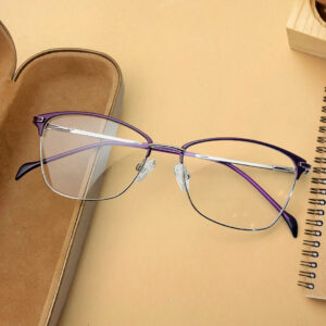 Cat Eye Purple Women’s Eyeglasses