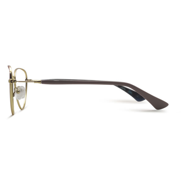 New High quality Fiber & Metal Mixed Eyeglass