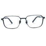 Blue Colour Square High Quality Titanium Frame