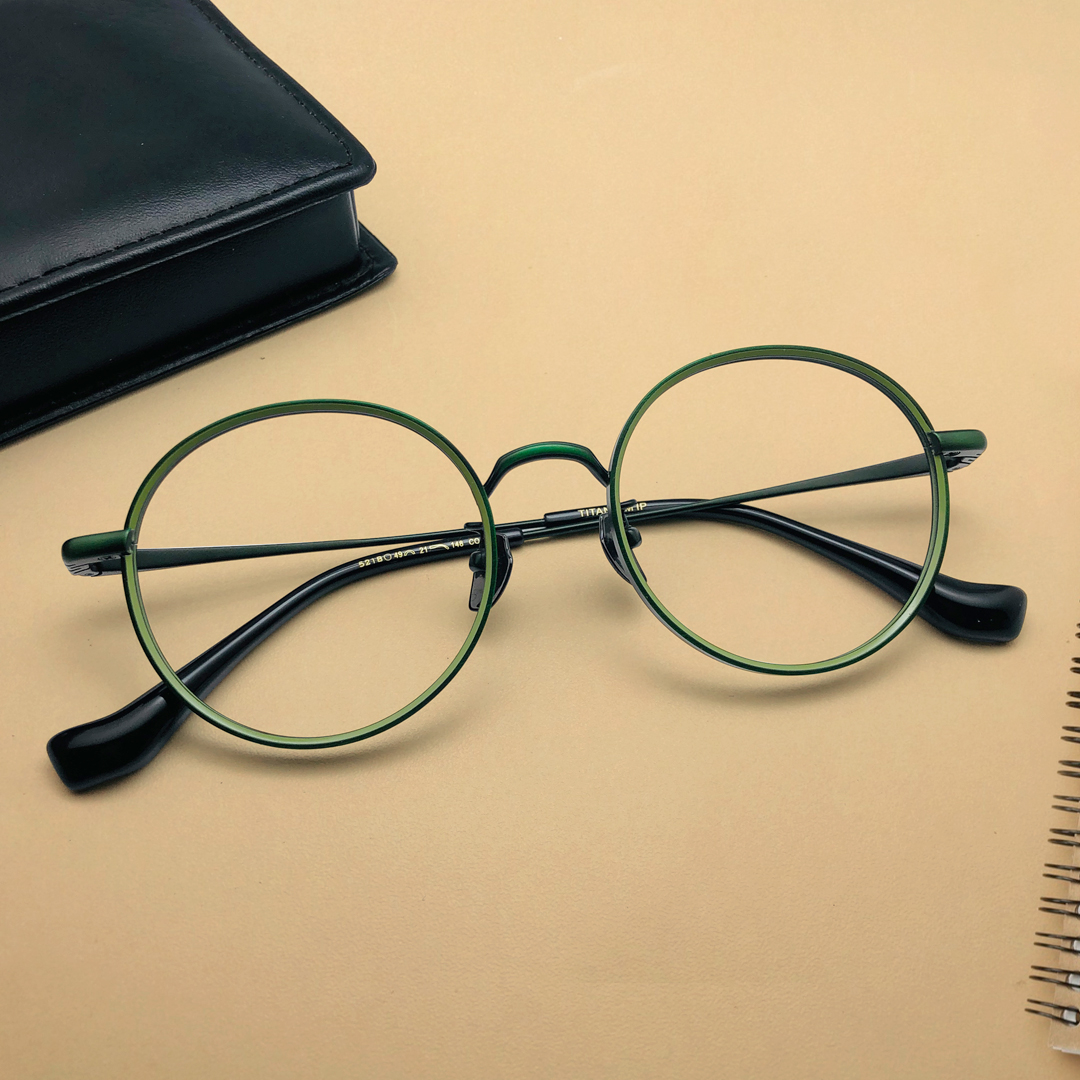 New Arrived Premium Green Colour Eyeglass