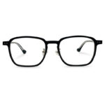 New Square Black Eyeglasses