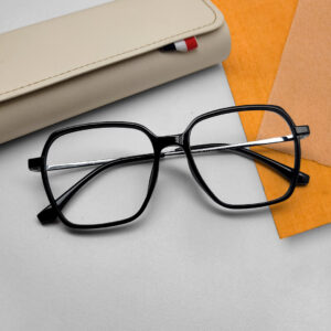 Square Black Eyeglass Frame