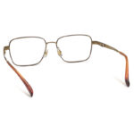 Golden Color Square Shape Eyeglasses